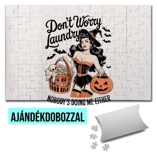 Puzzle - kirakó ajándékdobozzal