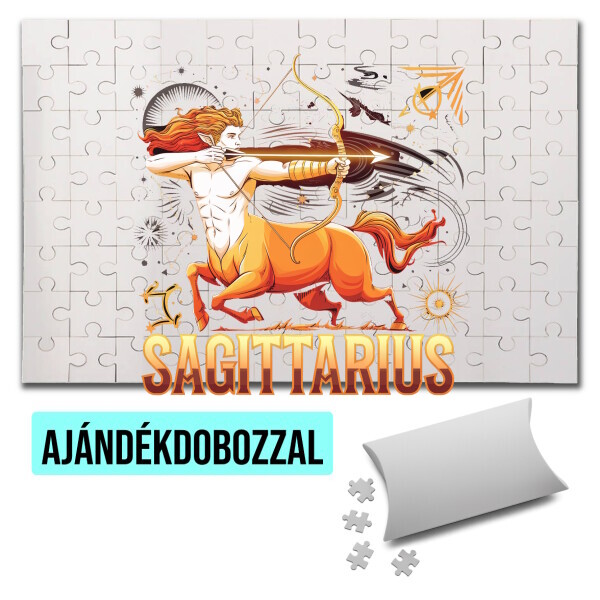 Puzzle - kirakó ajándékdobozzal