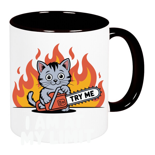 Színes fülű és belsejű bögre