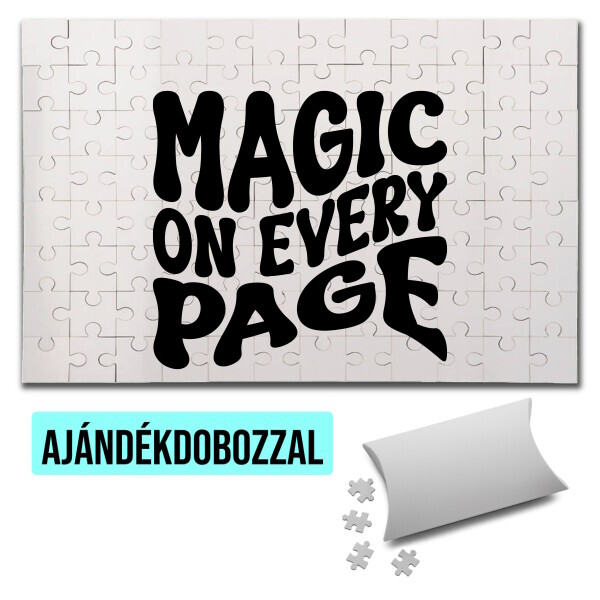 Puzzle - kirakó ajándékdobozzal