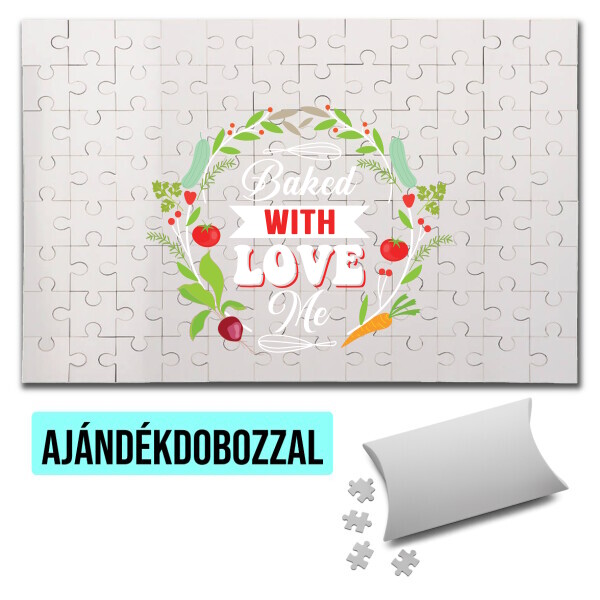 Puzzle - kirakó ajándékdobozzal