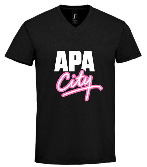 Unisex V nyakú póló