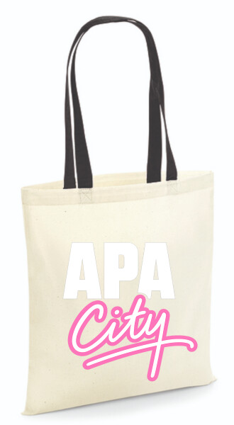 Vászontáska - színes fülű 