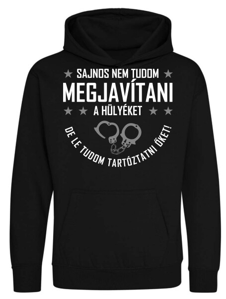 Kapucnis belebújós gyerek pulóver