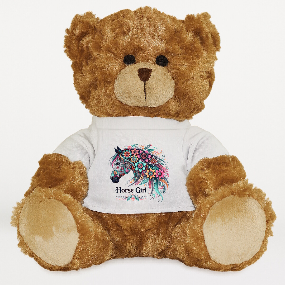 Plüssmaci egyedi pólóval