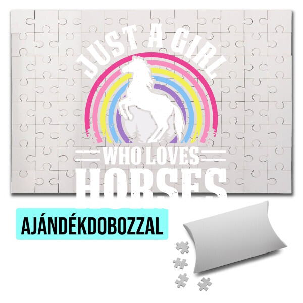 Puzzle - kirakó ajándékdobozzal