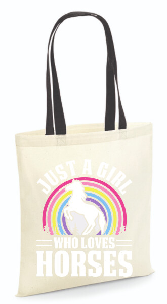 Vászontáska - színes fülű 