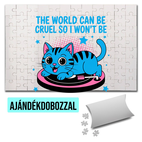 Puzzle - kirakó ajándékdobozzal