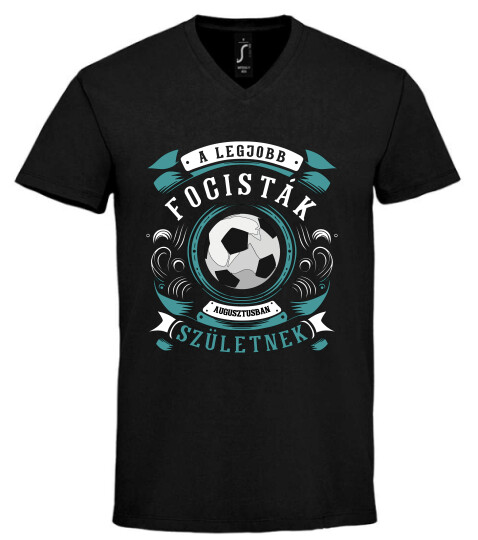 Unisex V nyakú póló