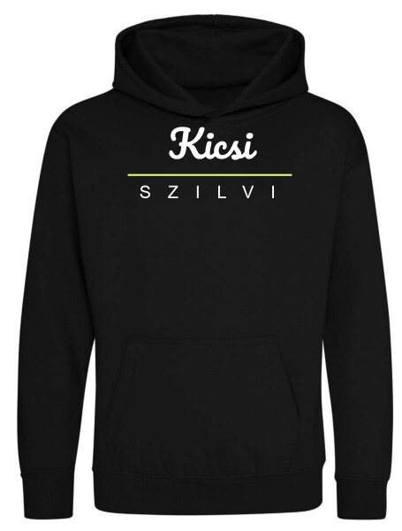 Kapucnis belebújós gyerek pulóver