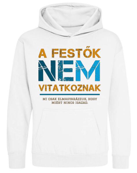 Kapucnis belebújós gyerek pulóver