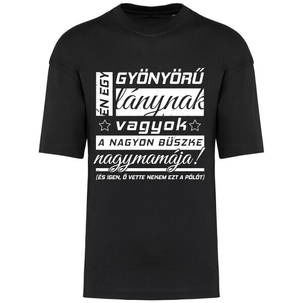 Prémium oversized unisex póló