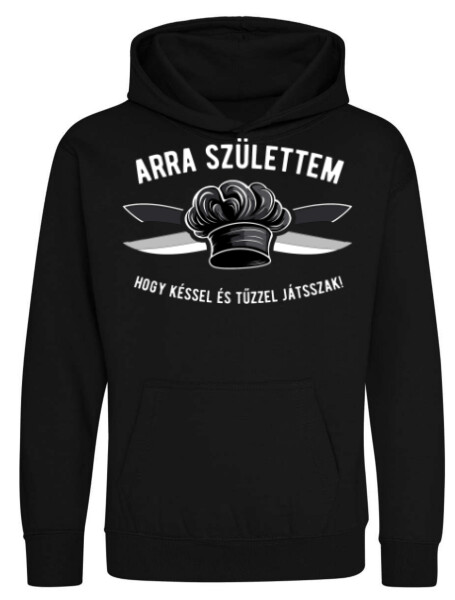 Kapucnis belebújós gyerek pulóver