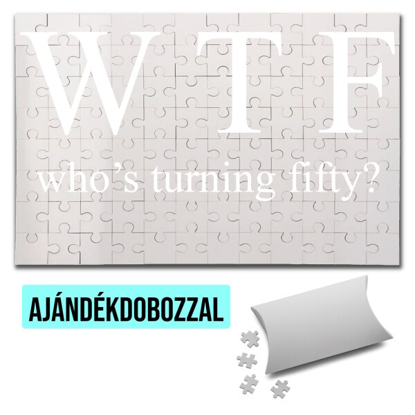 Puzzle - kirakó ajándékdobozzal