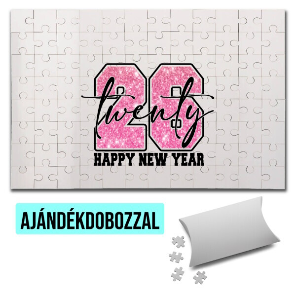 Puzzle - kirakó ajándékdobozzal