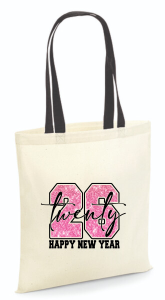 Vászontáska - színes fülű 