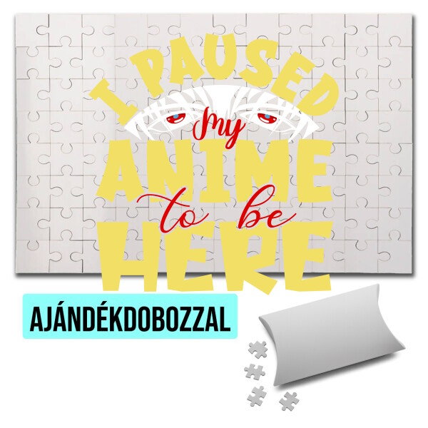 Puzzle - kirakó ajándékdobozzal