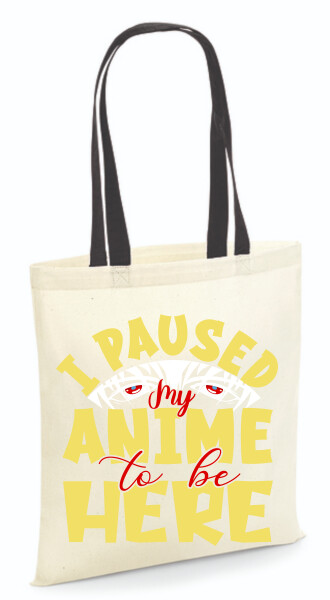 Vászontáska - színes fülű 