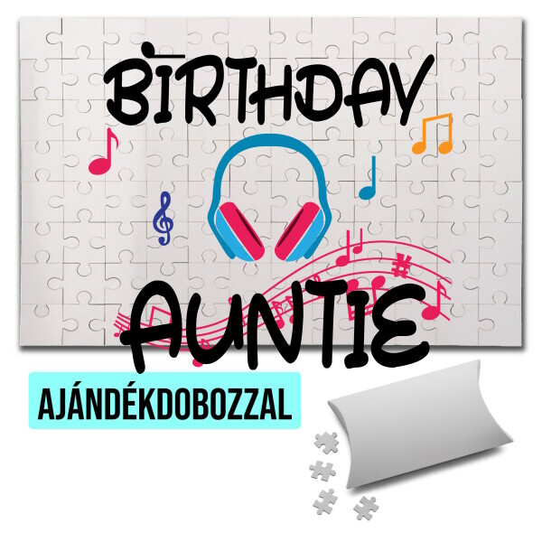 Puzzle - kirakó ajándékdobozzal