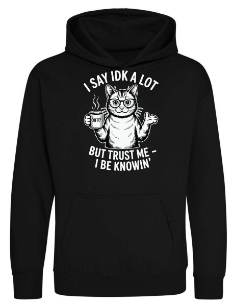 Kapucnis belebújós gyerek pulóver