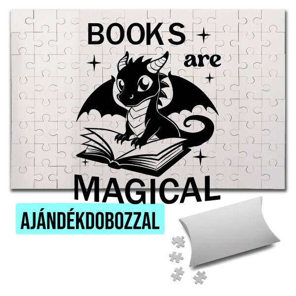 Puzzle - kirakó ajándékdobozzal