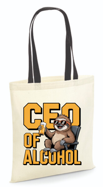 Vászontáska - színes fülű 