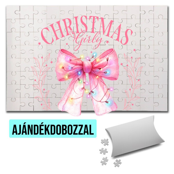 Puzzle - kirakó ajándékdobozzal