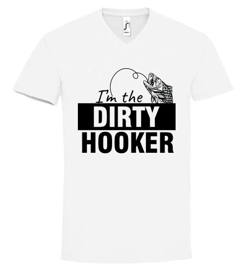 Unisex V nyakú póló