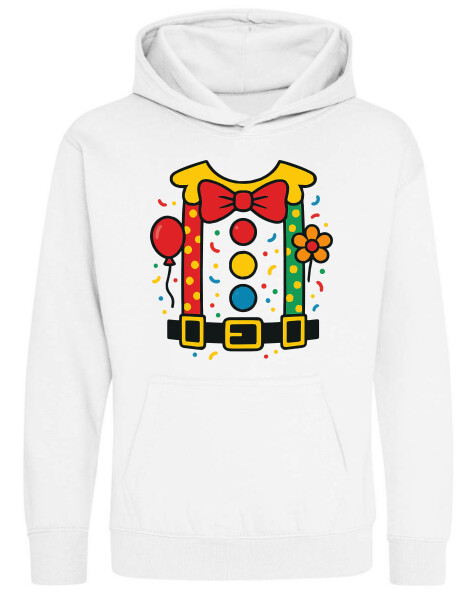 Kapucnis belebújós gyerek pulóver