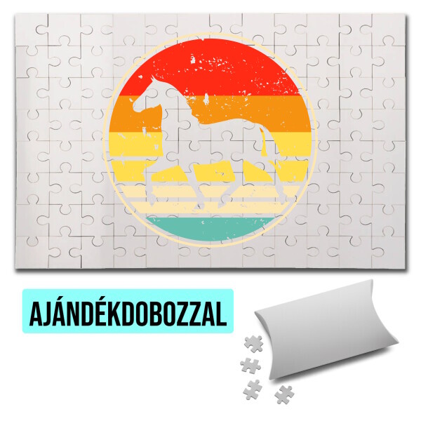 Puzzle - kirakó ajándékdobozzal