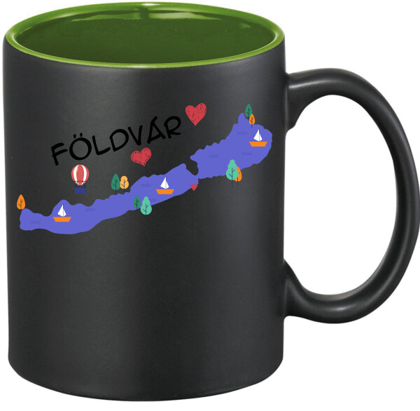 Hőre változó bögre - színes belső