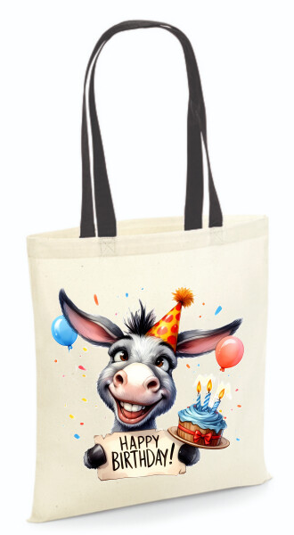 Vászontáska - színes fülű 