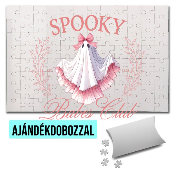 Puzzle - kirakó ajándékdobozzal