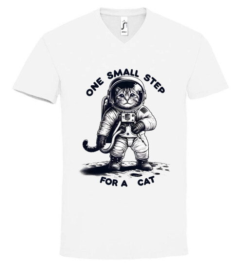 Unisex V nyakú póló