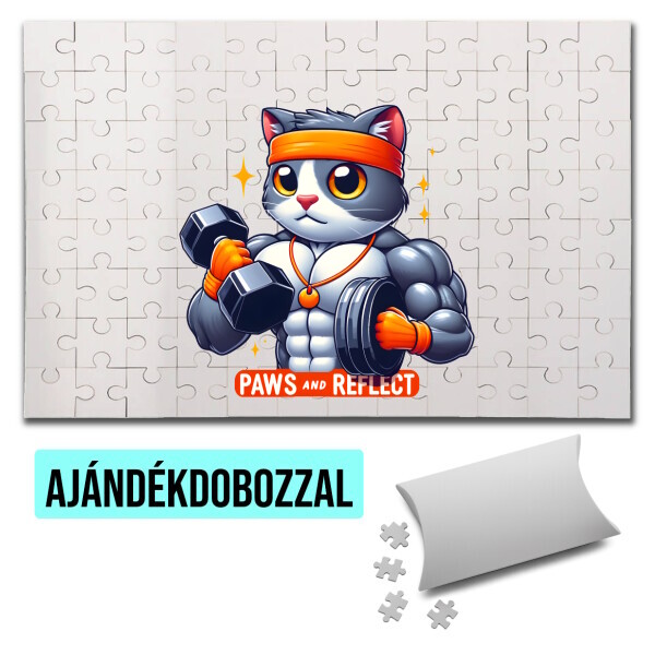 Puzzle - kirakó ajándékdobozzal