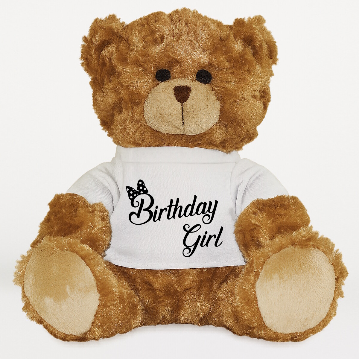 Plüssmaci egyedi pólóval