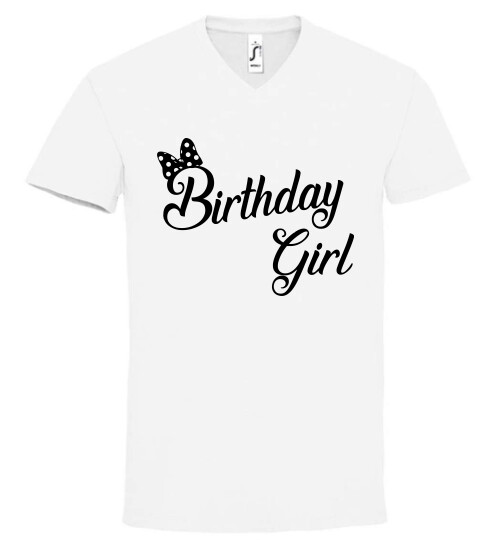 Unisex V nyakú póló