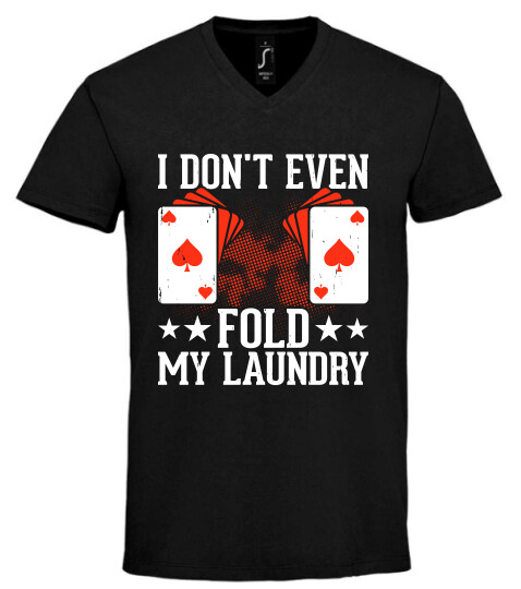 Unisex V nyakú póló