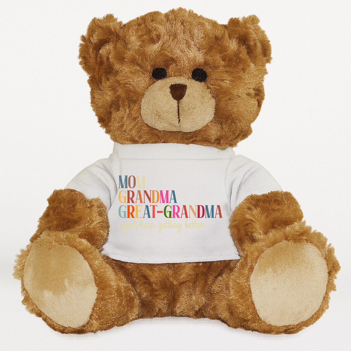 Plüssmaci egyedi pólóval