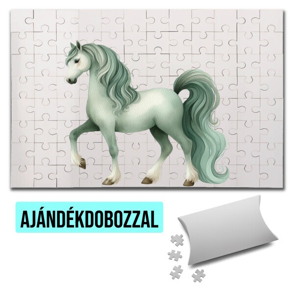 Puzzle - kirakó ajándékdobozzal