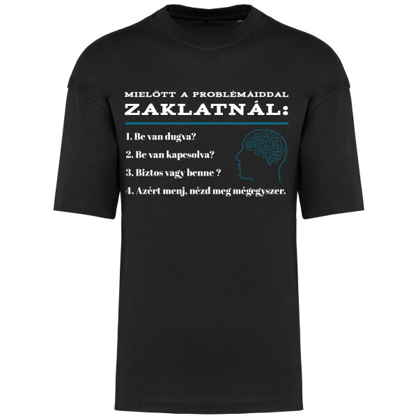 Prémium oversized unisex póló