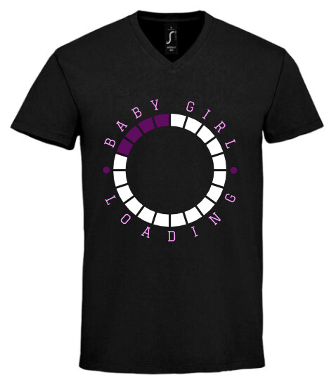 Unisex V nyakú póló