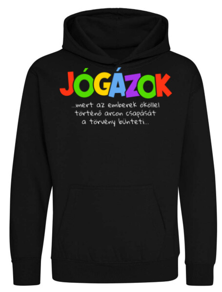 Kapucnis belebújós gyerek pulóver