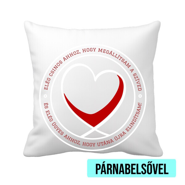 Párnahuzat béléssel