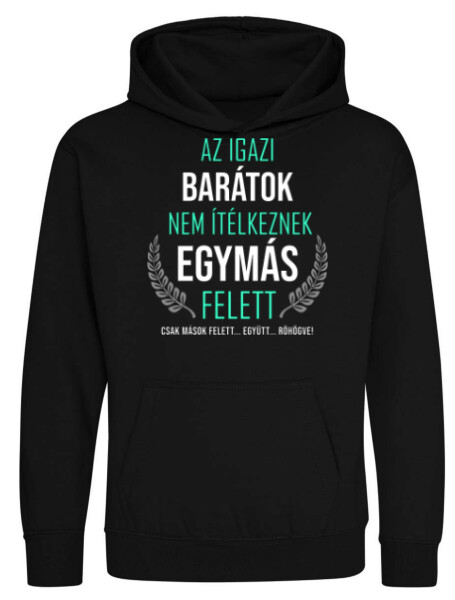 Kapucnis belebújós gyerek pulóver