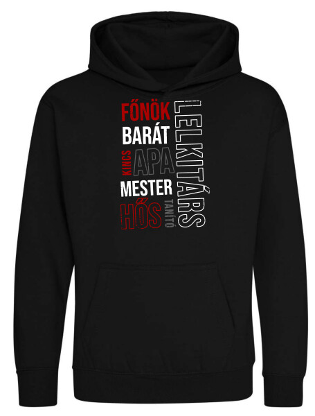 Kapucnis belebújós gyerek pulóver