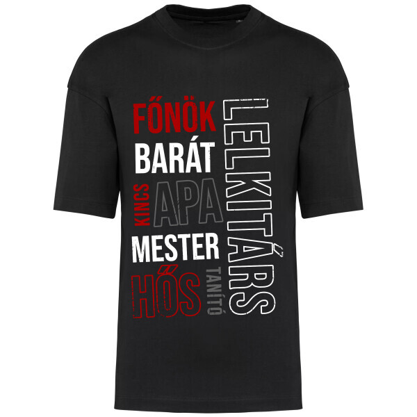 Prémium oversized unisex póló