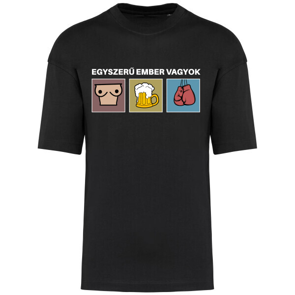 Prémium oversized unisex póló