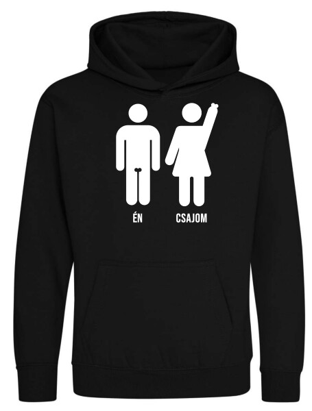 Kapucnis belebújós gyerek pulóver