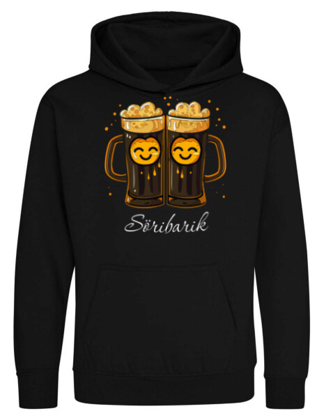 Kapucnis belebújós gyerek pulóver